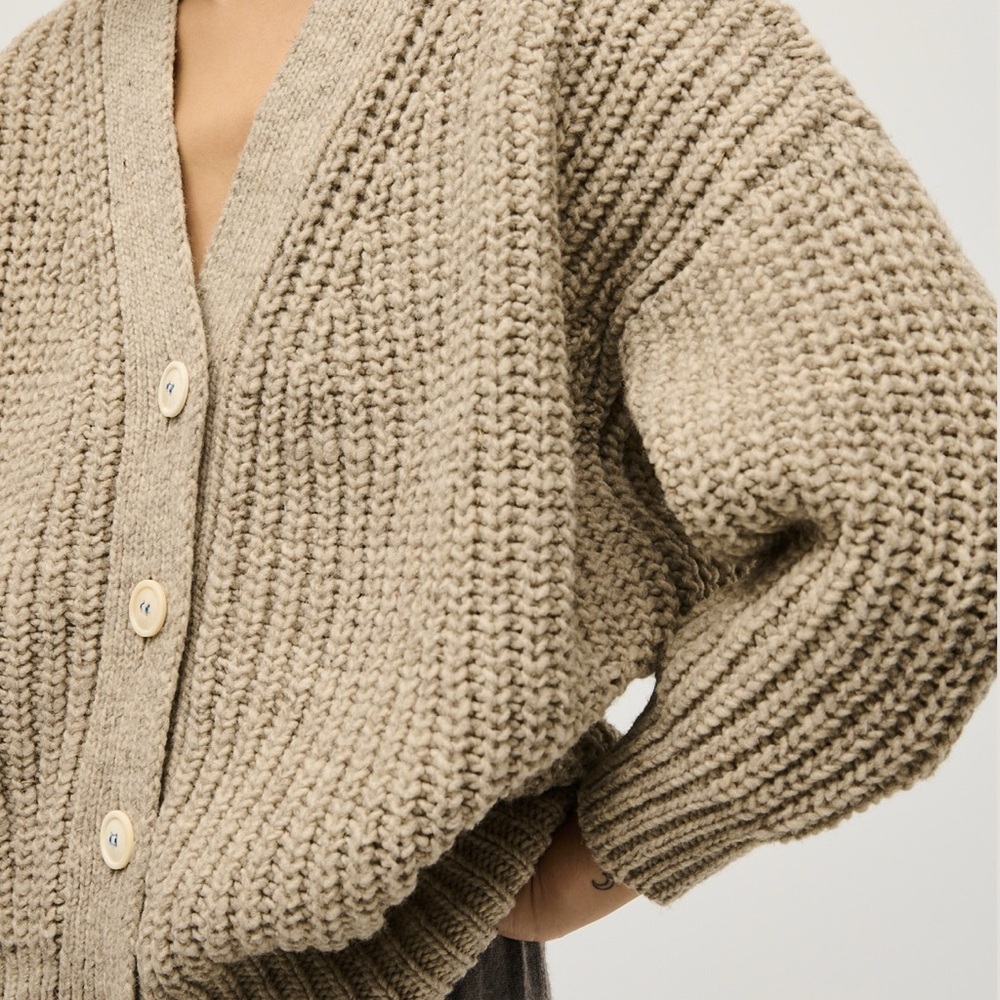 babaã | Cardigan no19 | Mist | EUC - Picture 2 of 11